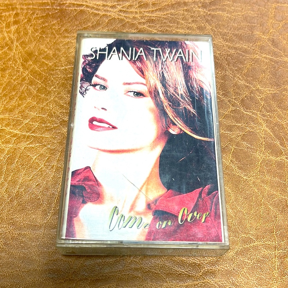 Shania Twain 1997 Come On Over cassette tape